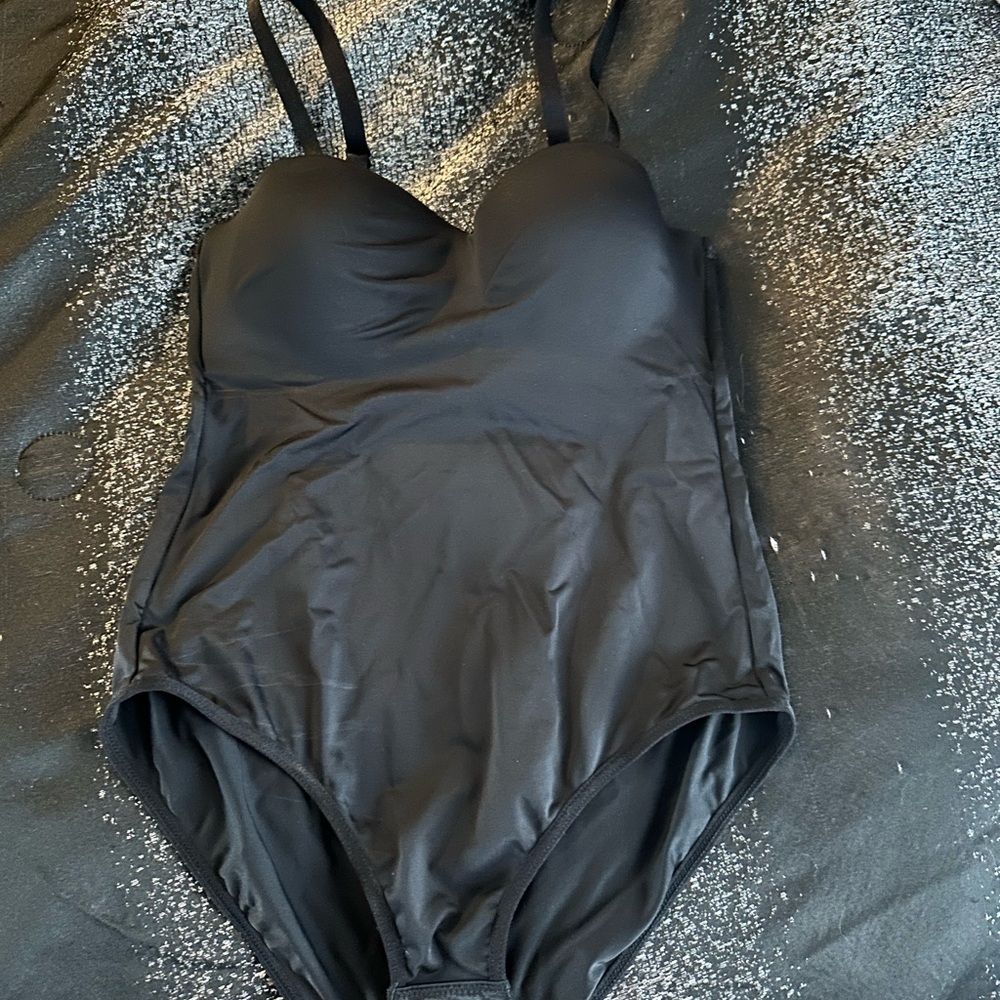Black One-Piece Bodysuit